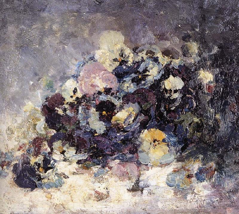 Nicolae Grigorescu Pansies